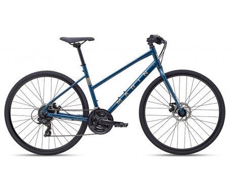 Marin Fairfax 1 Blue Ladies Hybrid Bike 2025